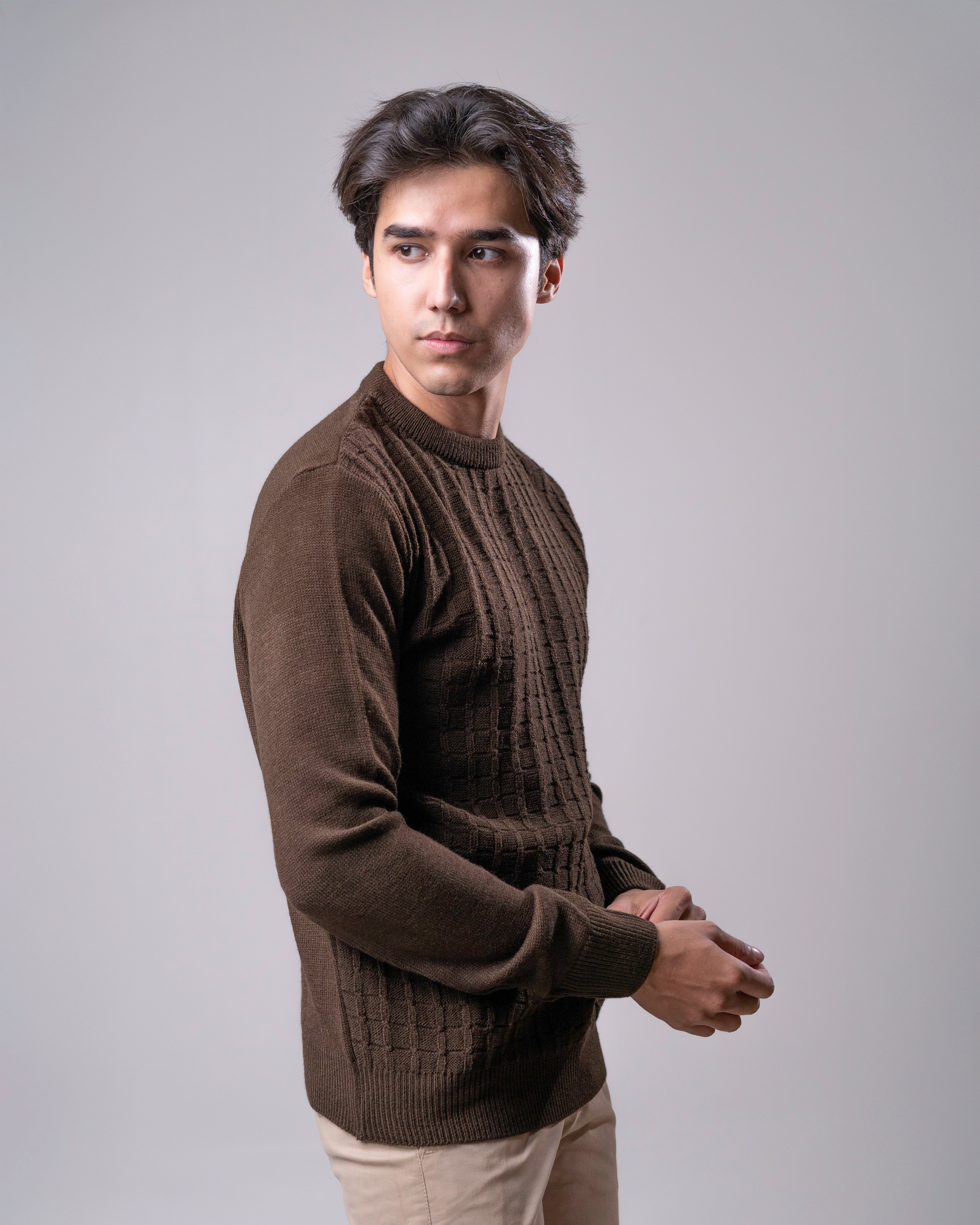Fisherman Sweaters Brown