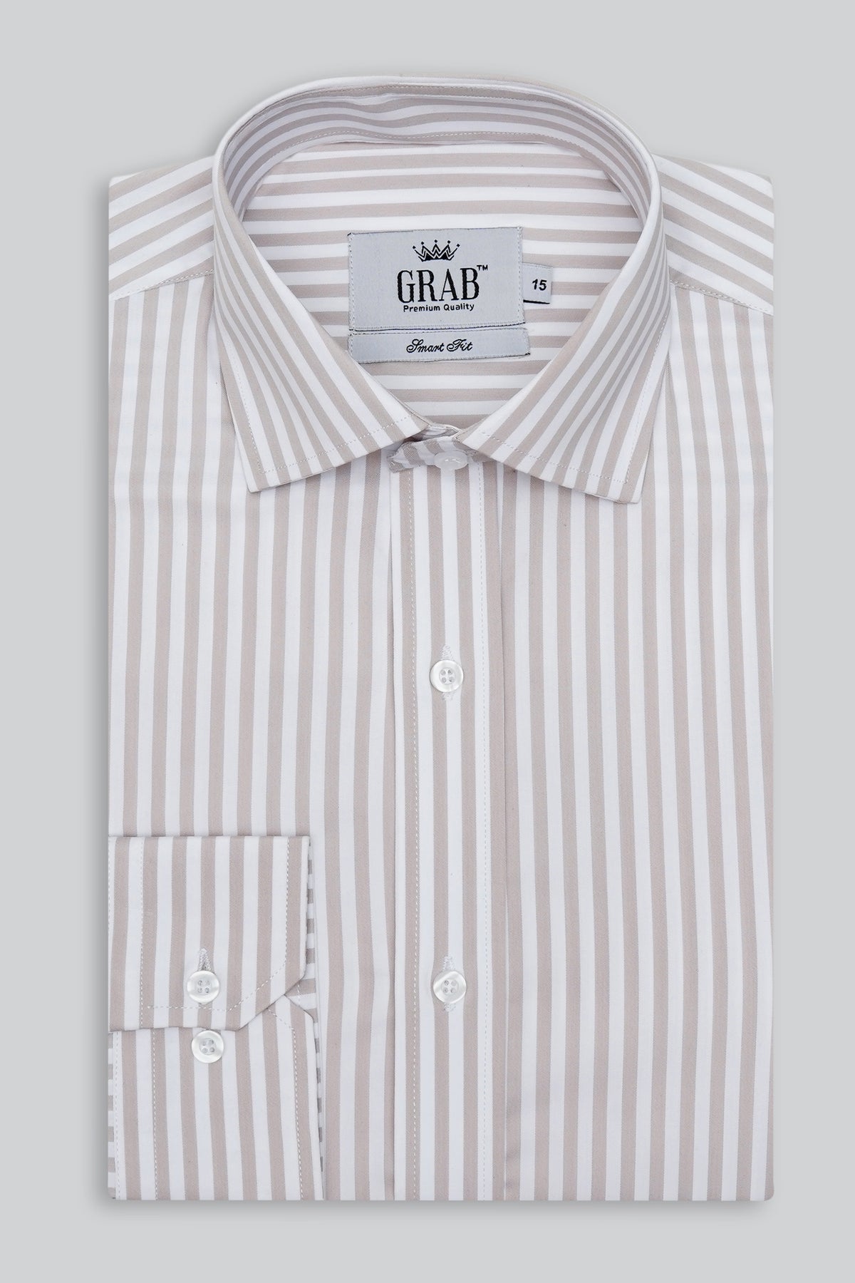 Classic  Pinstripe Formal Shirt AT8