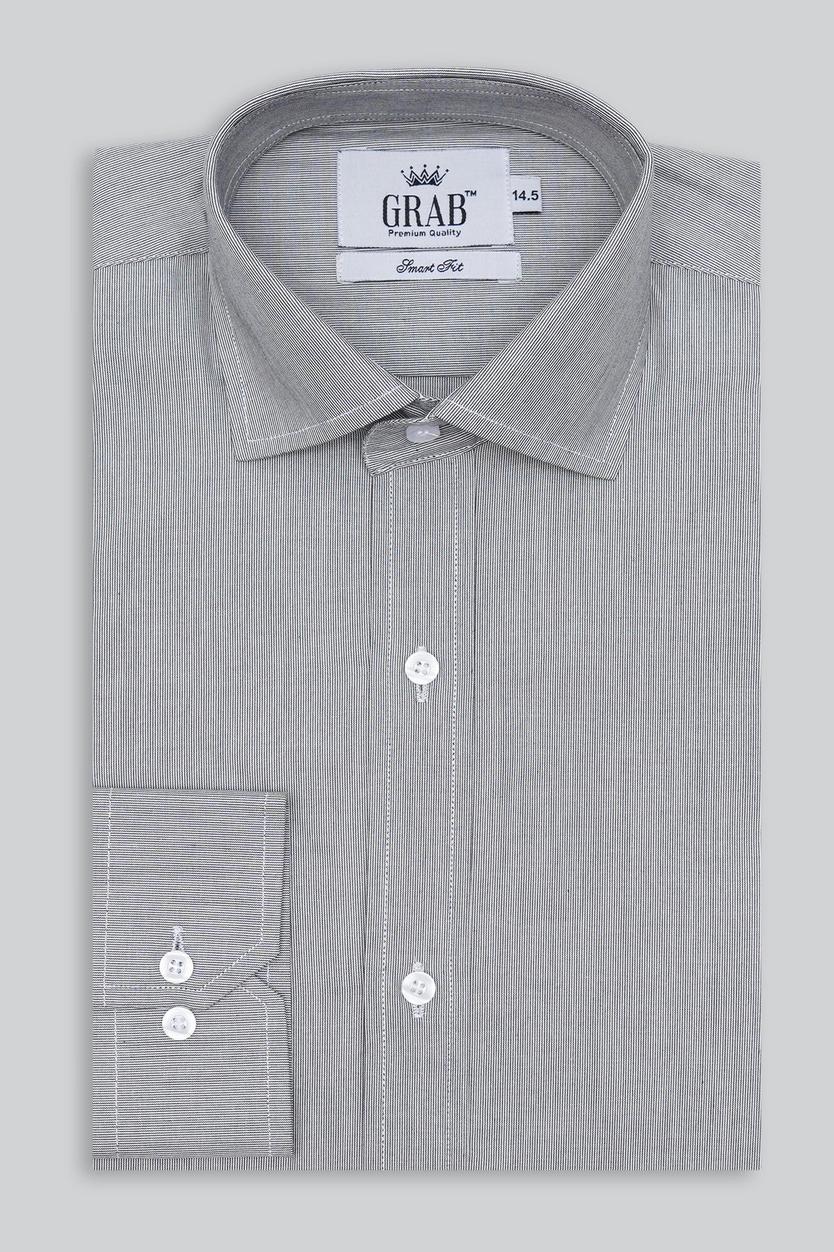 CLASSIC TEXTURED GRE SHIRT  AT5