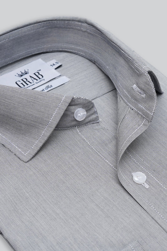 CLASSIC TEXTURED GRE SHIRT  AT5