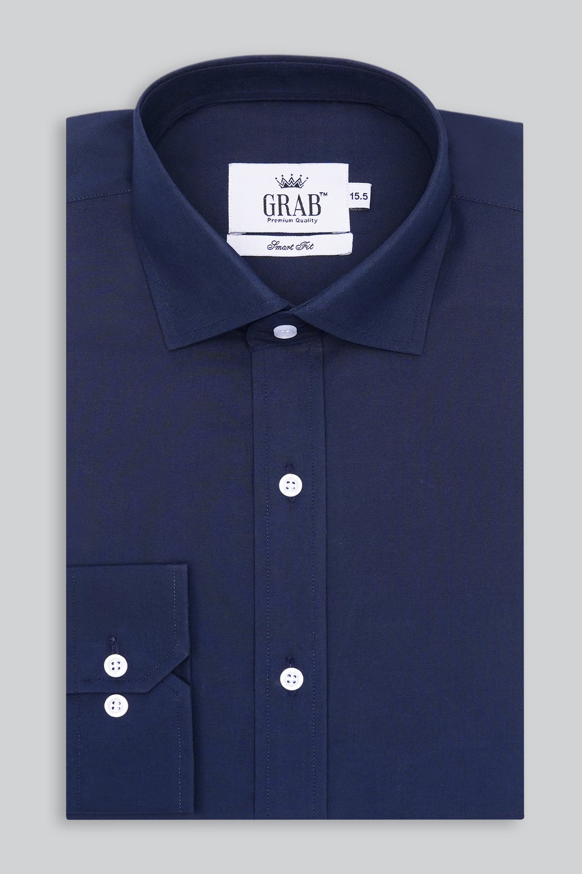 CLASSIC NAVY PLAIN FPRMAL SHIRT