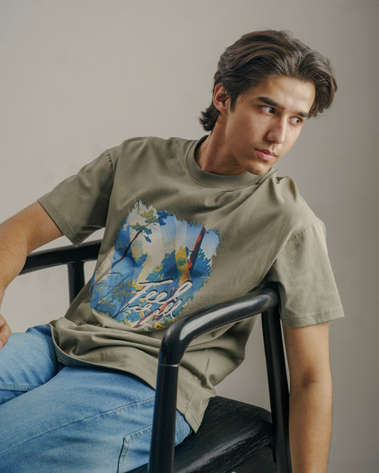Graphic T-Shirt "Feel It All"  3221