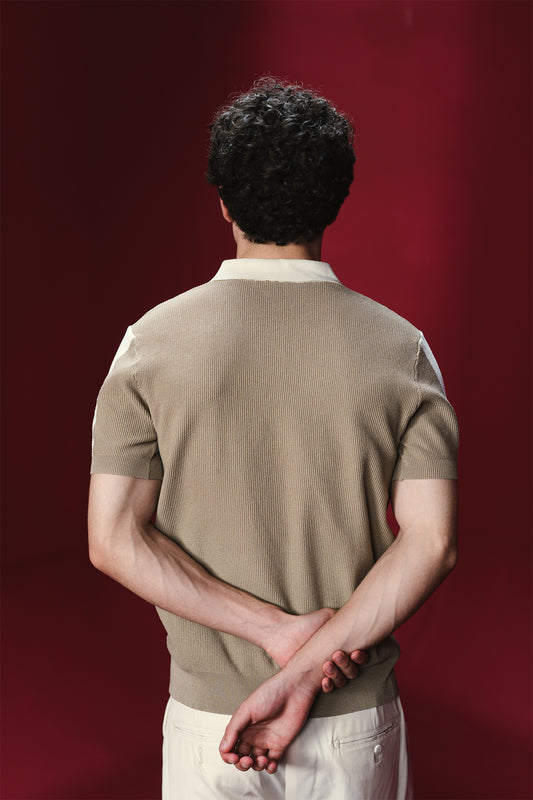 ALPHA KNIT POLO SHIRT