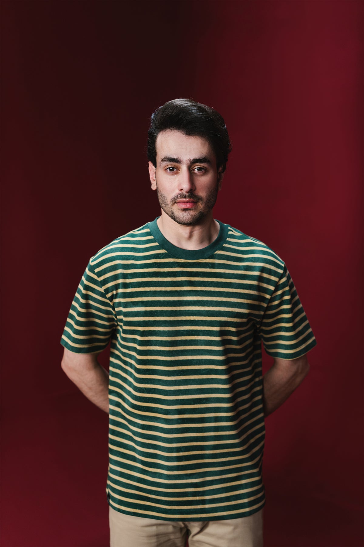 OVERSIZED STRIPED T-SHIRT