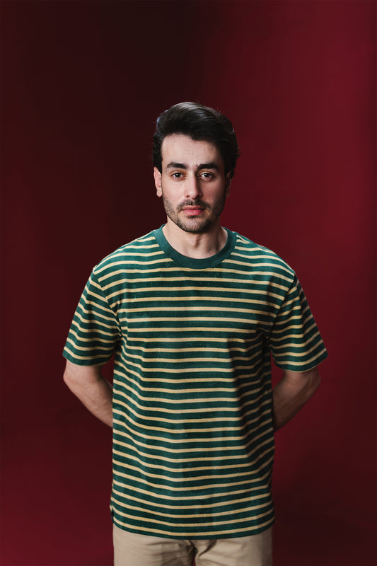 OVERSIZED STRIPED T-SHIRT