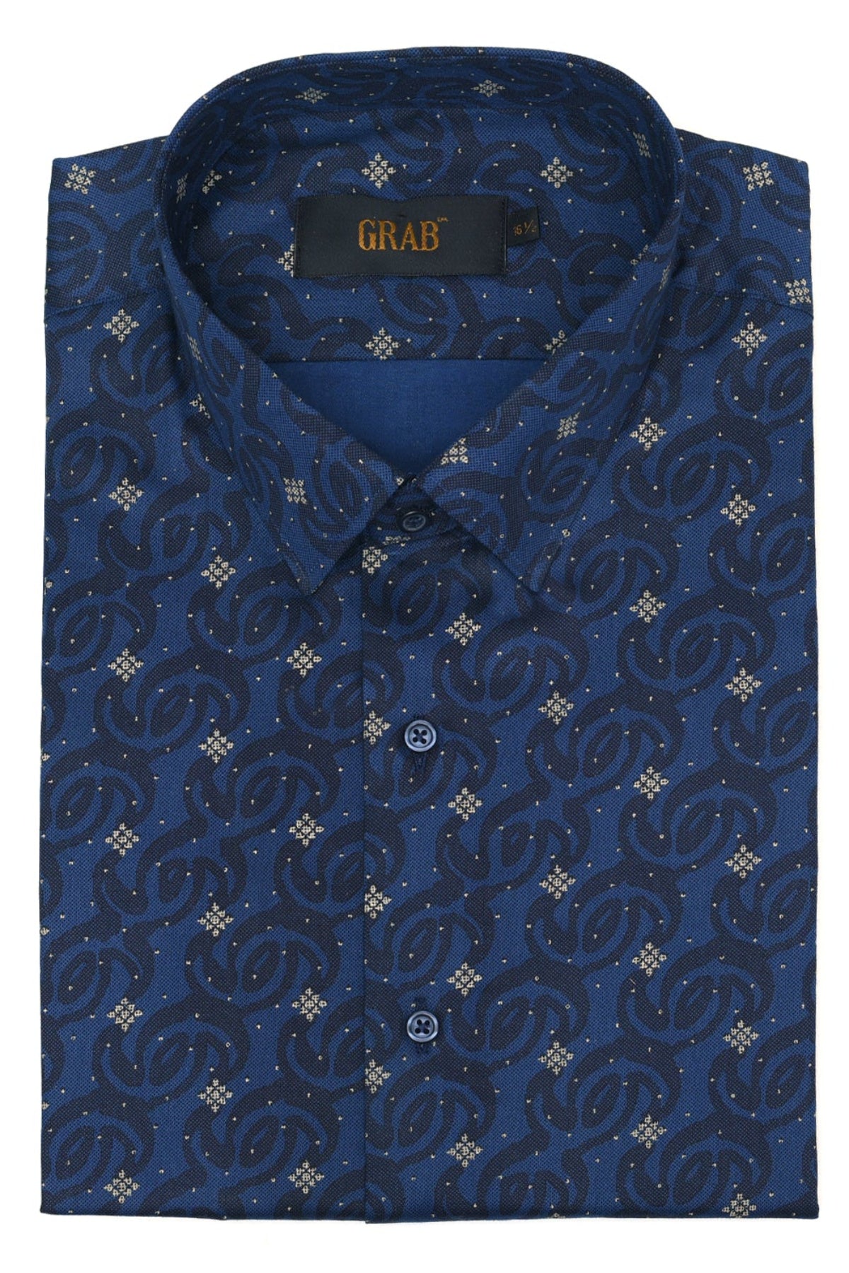 Gents Formal Printed Shirt - D23-5