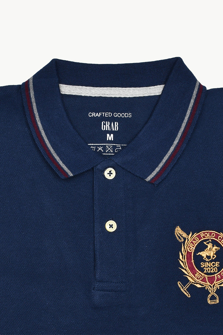 Grab Polo Shirt - Navy