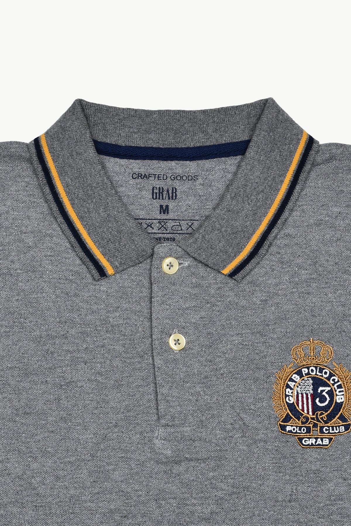 Grab Polo Shirt - Grey