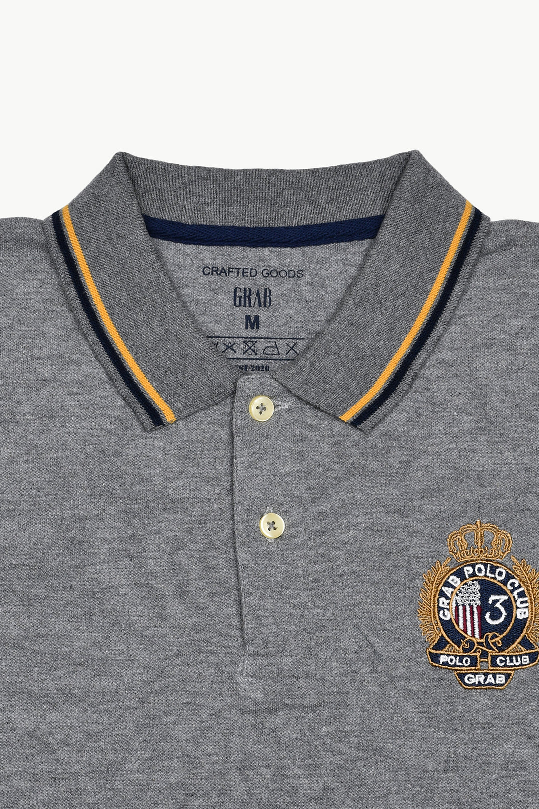 Grab Polo Shirt - Grey