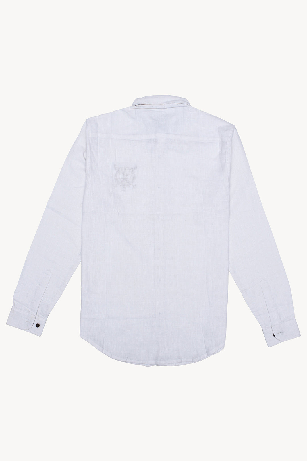 Grab White  Logo  Casual Shirt CT-1