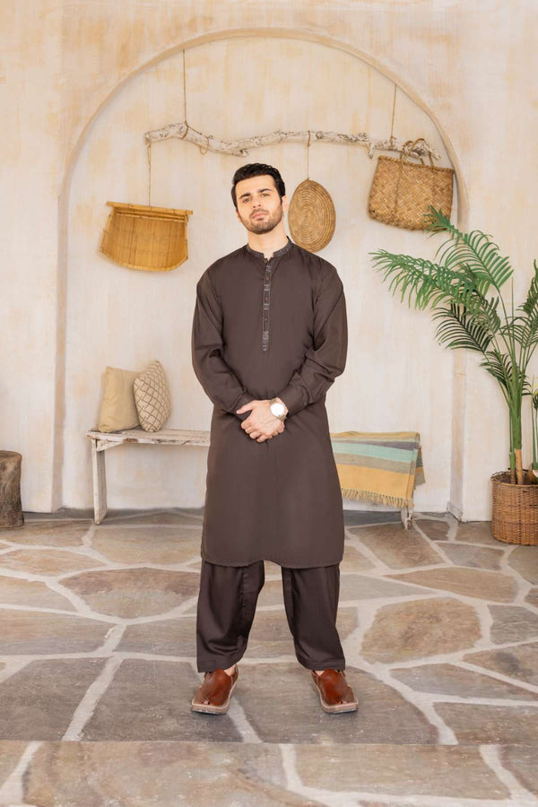 Men Shalwar Kameez Stitched-23-002BT-L