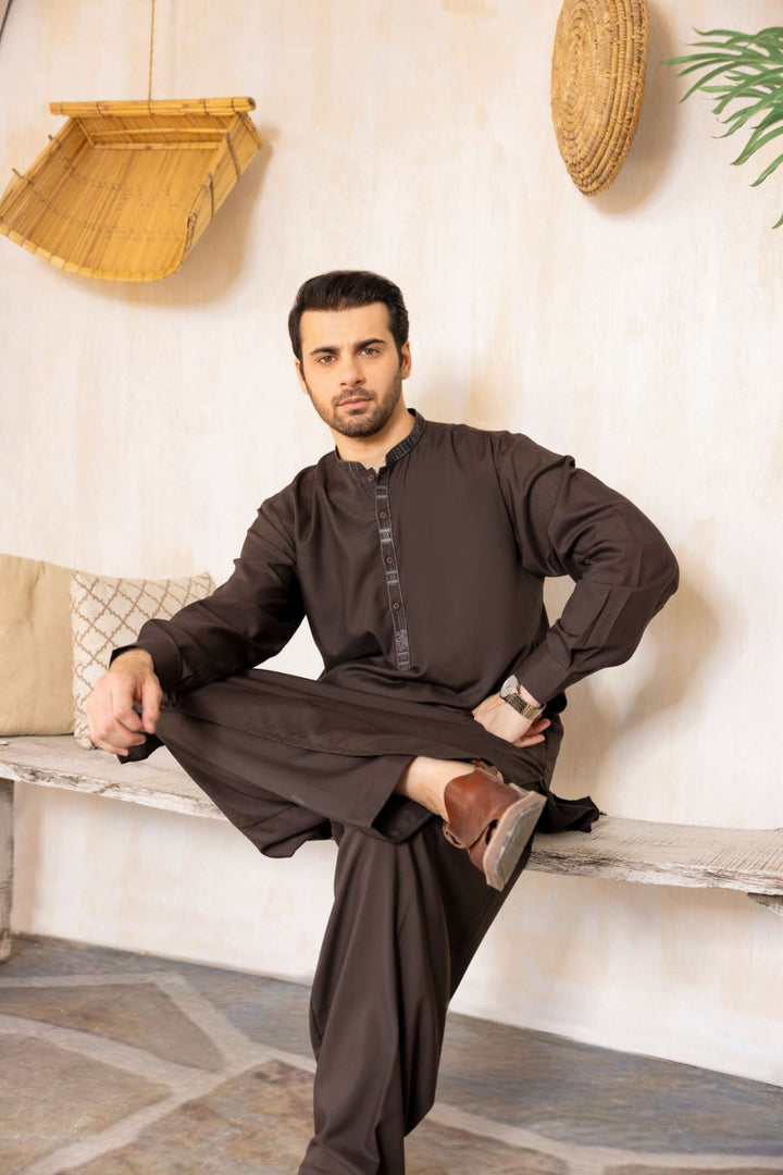 Men Shalwar Kameez Stitched-23-002BT-L