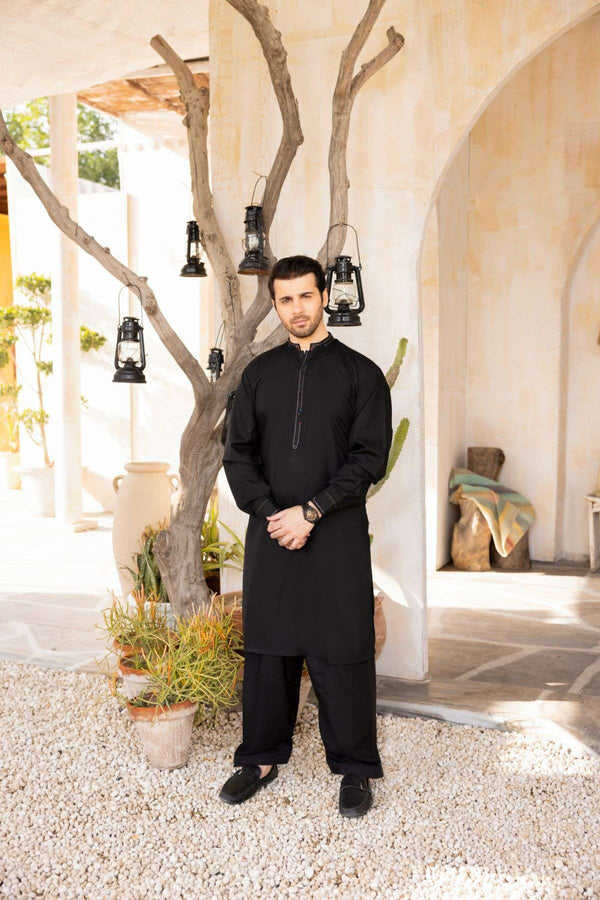 Men Shalwar Kameez Stitched-23-003T-L