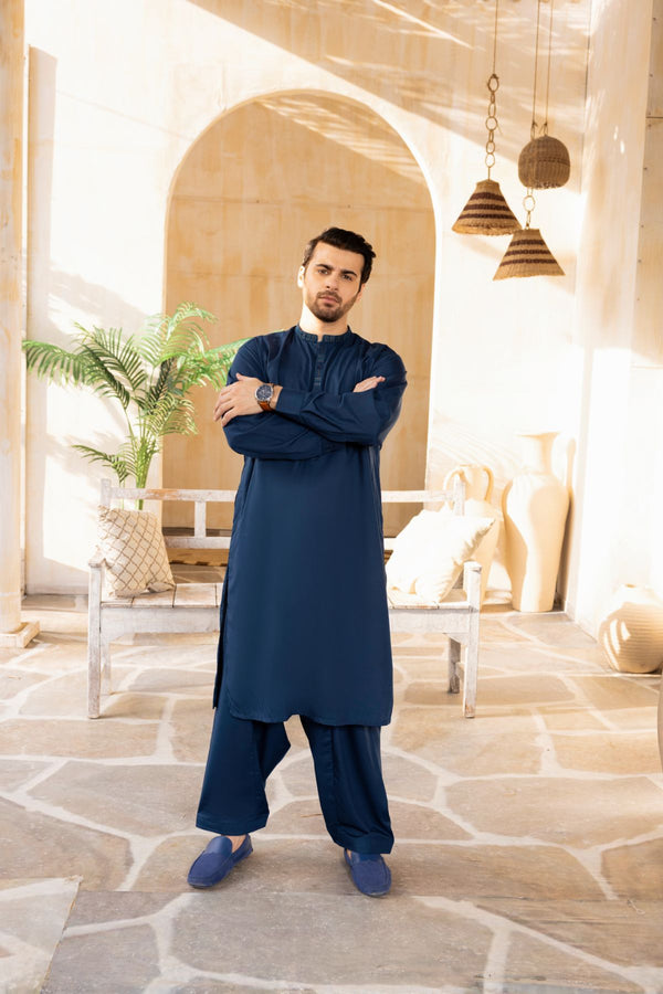 Men Shalwar Kameez Stitched-23-002T-L