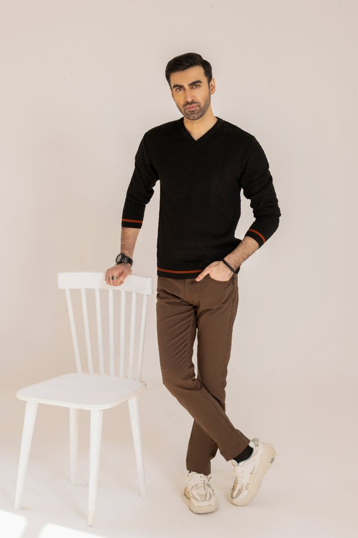 CLASSIC BLACK SWEAT-SHIRT (EX-01)