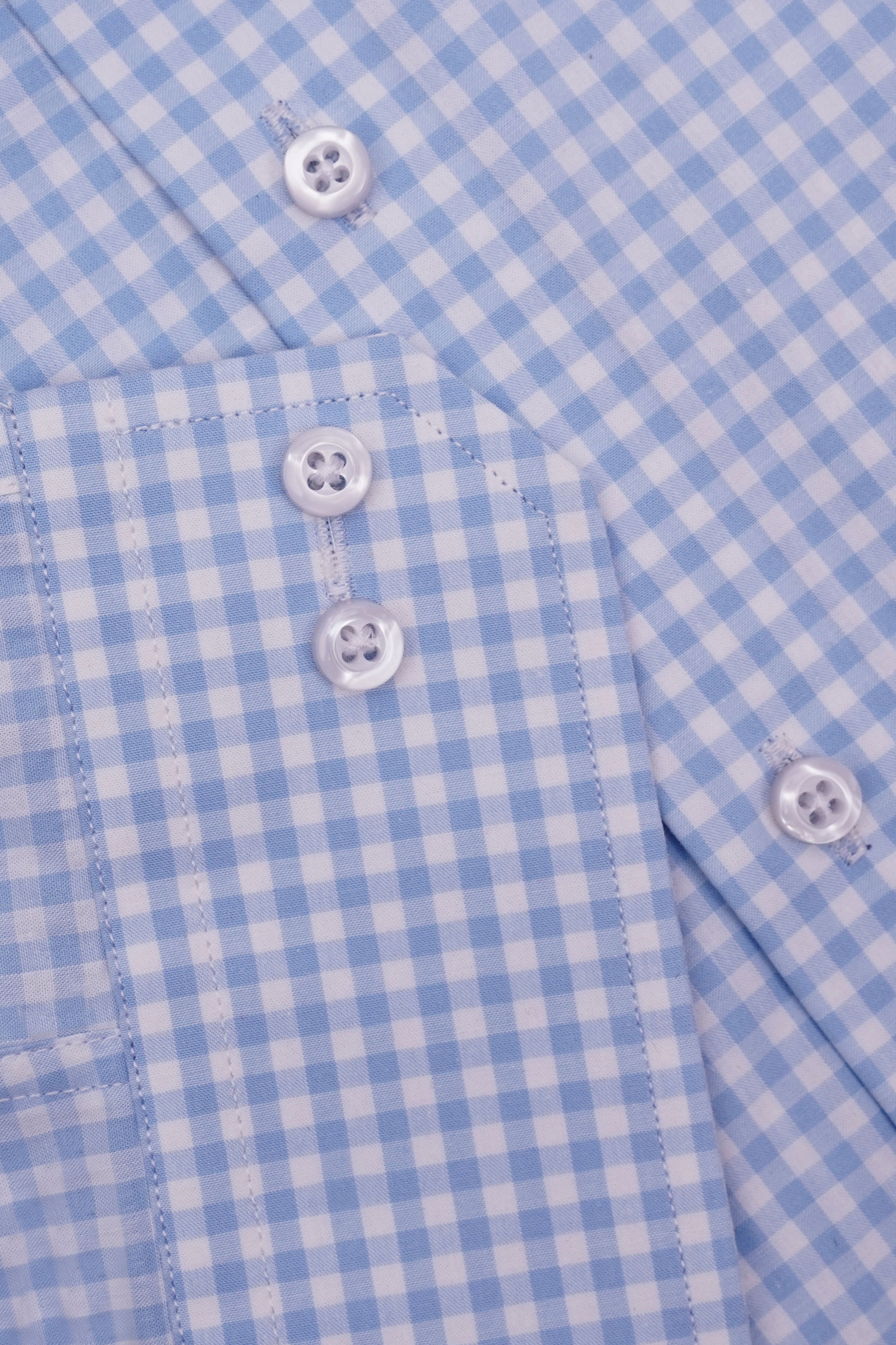 BLUE CHECK SHIRT