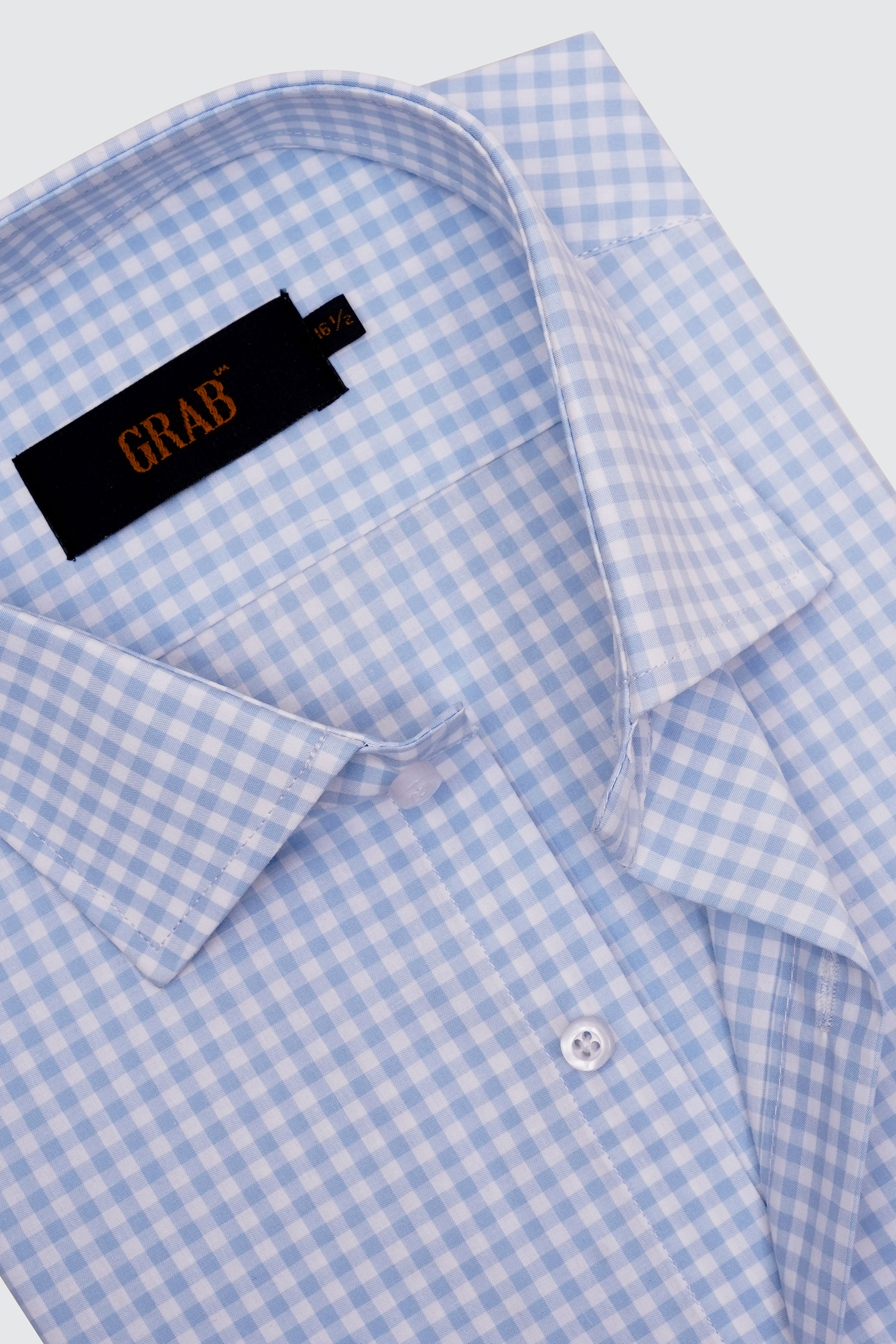 BLUE CHECK SHIRT