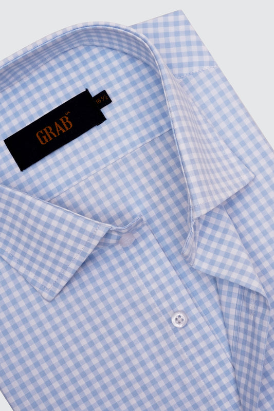 BLUE CHECK SHIRT