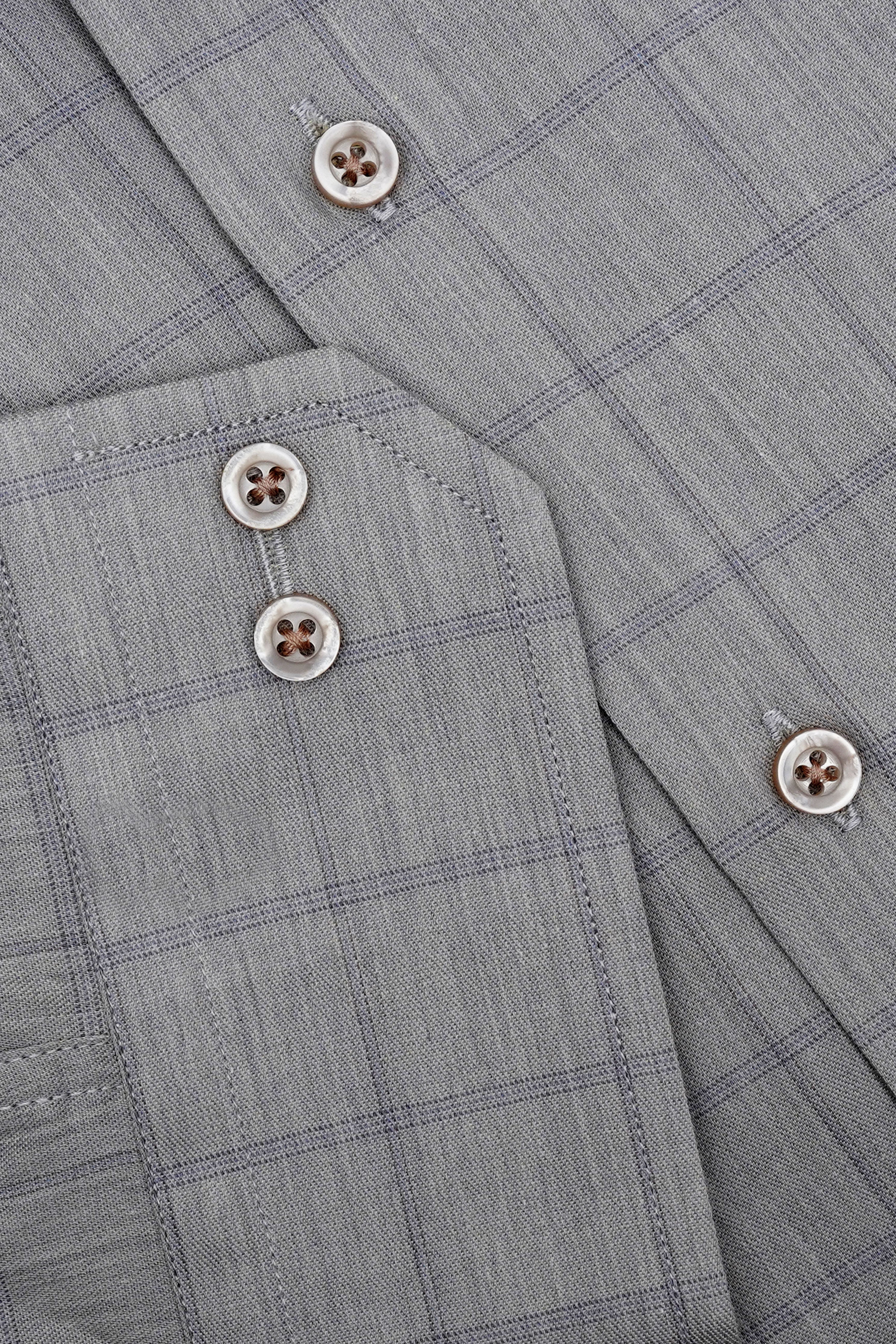 GREY CHECK SHIRT