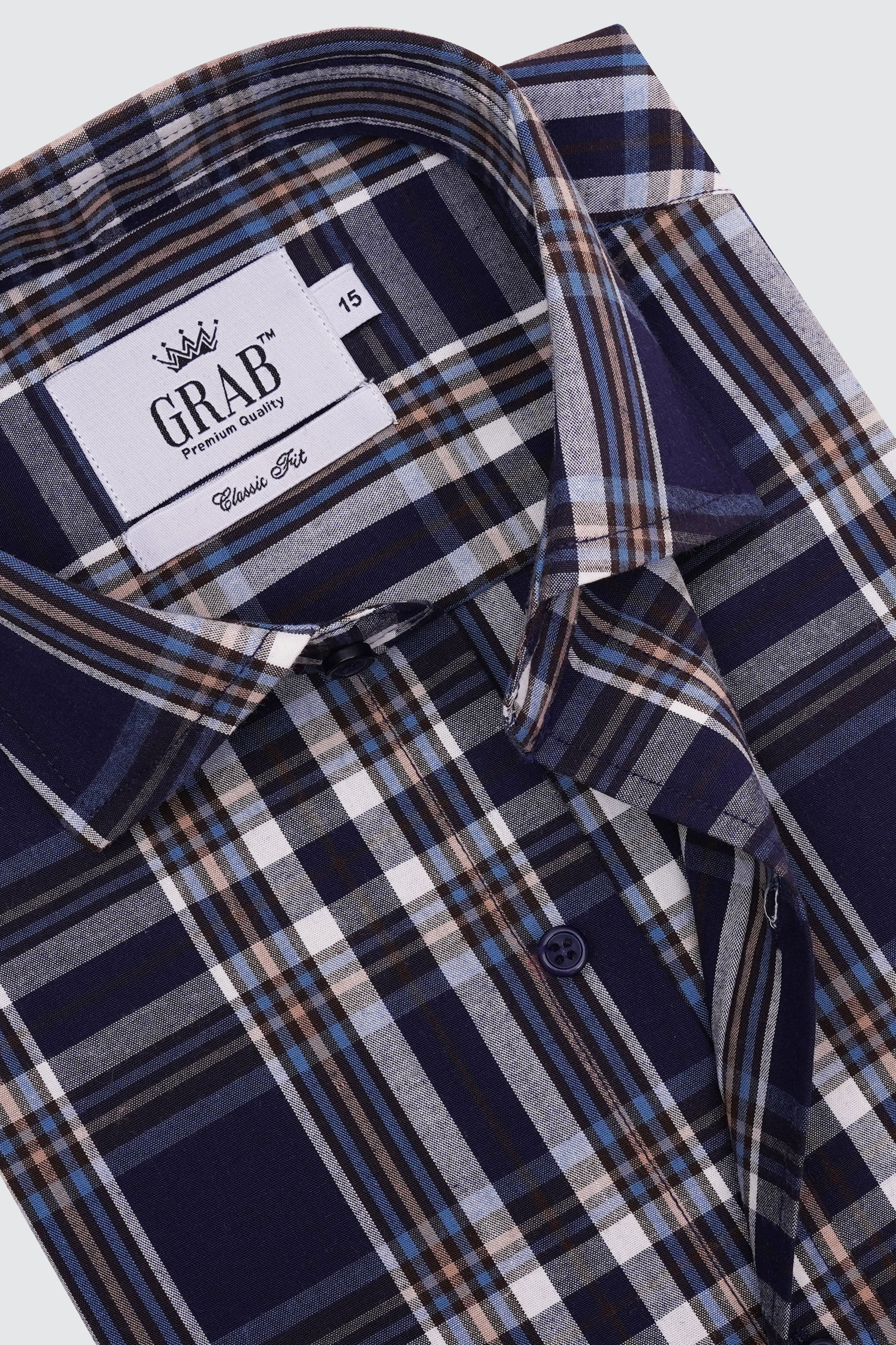 BLUE CHECK SHIRT