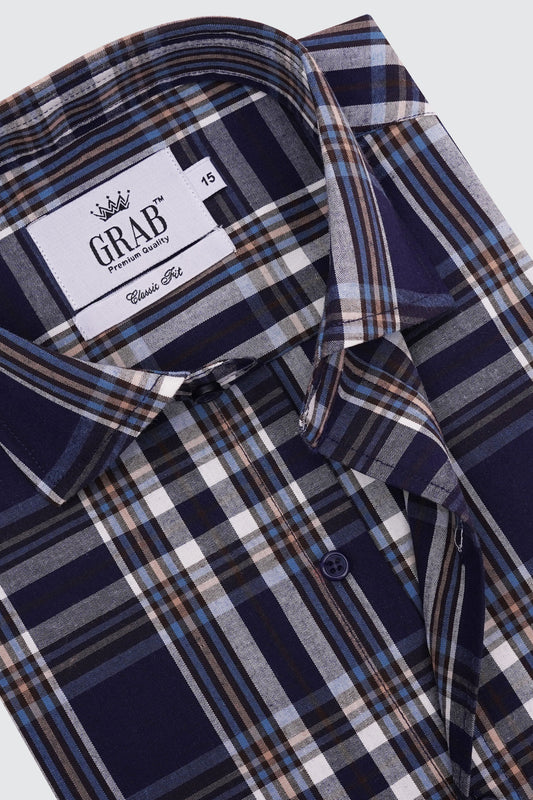BLUE CHECK SHIRT