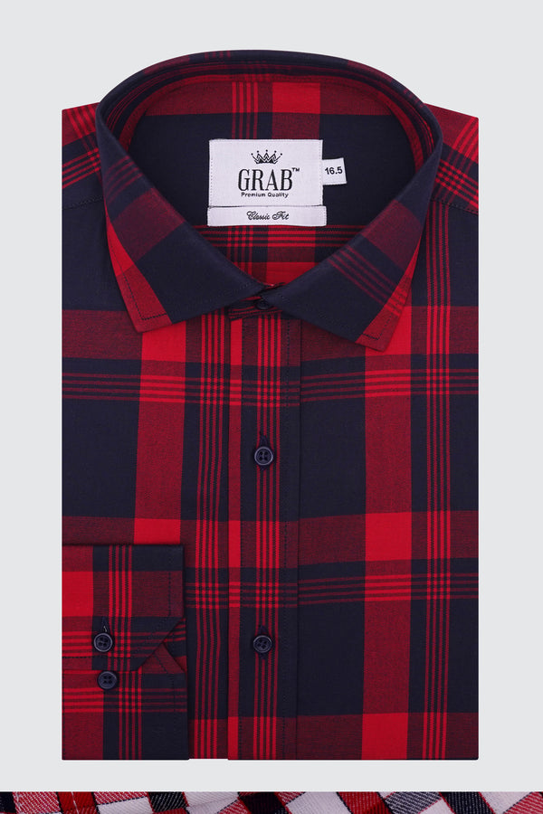 RED CHECK SHIRT