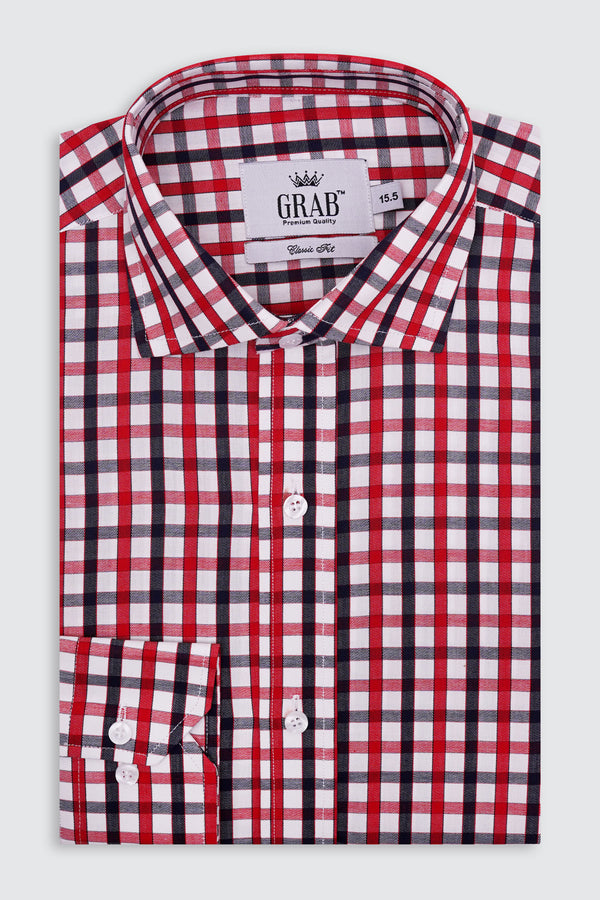 RED CHECK SHIRT