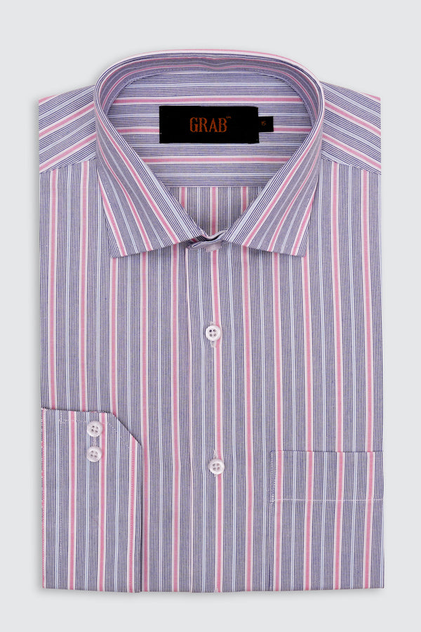 L-PURPLE LINING SHIRT