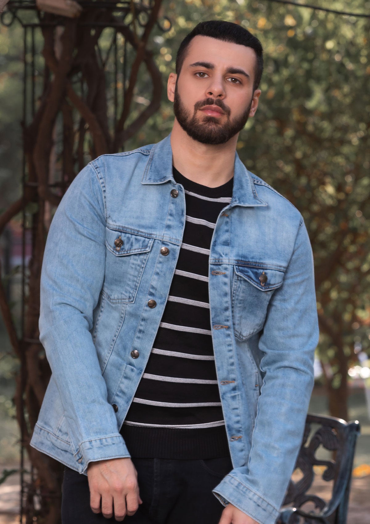 Gents Jeans Jackets (2500A-M)