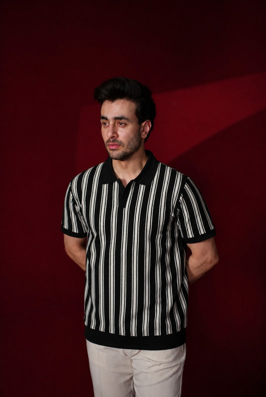 Textured Polo Shirt