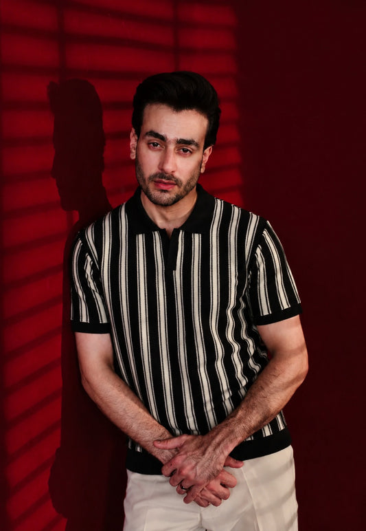 Textured Polo Shirt