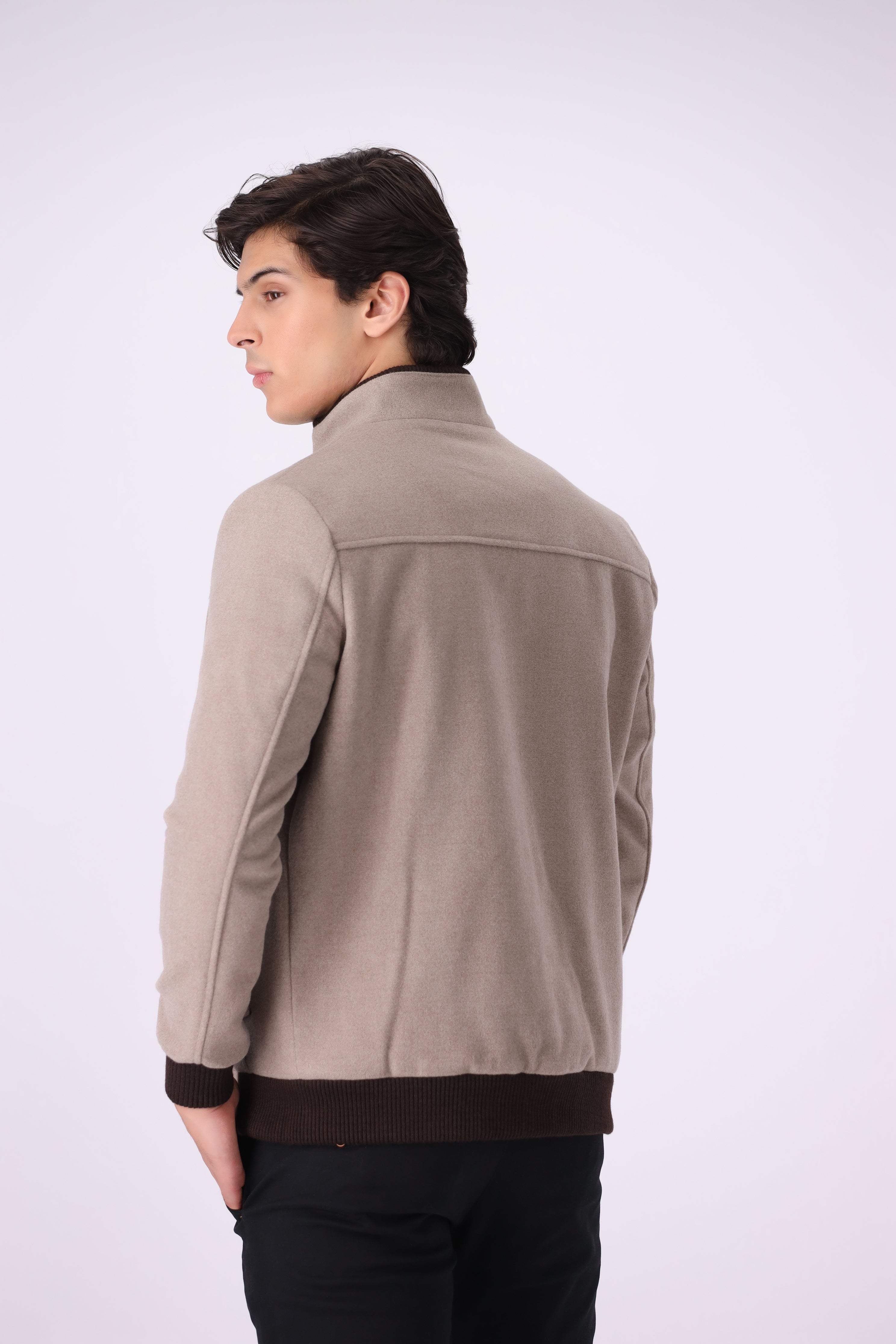 BEIGE JACKET TWEED FS (2461)