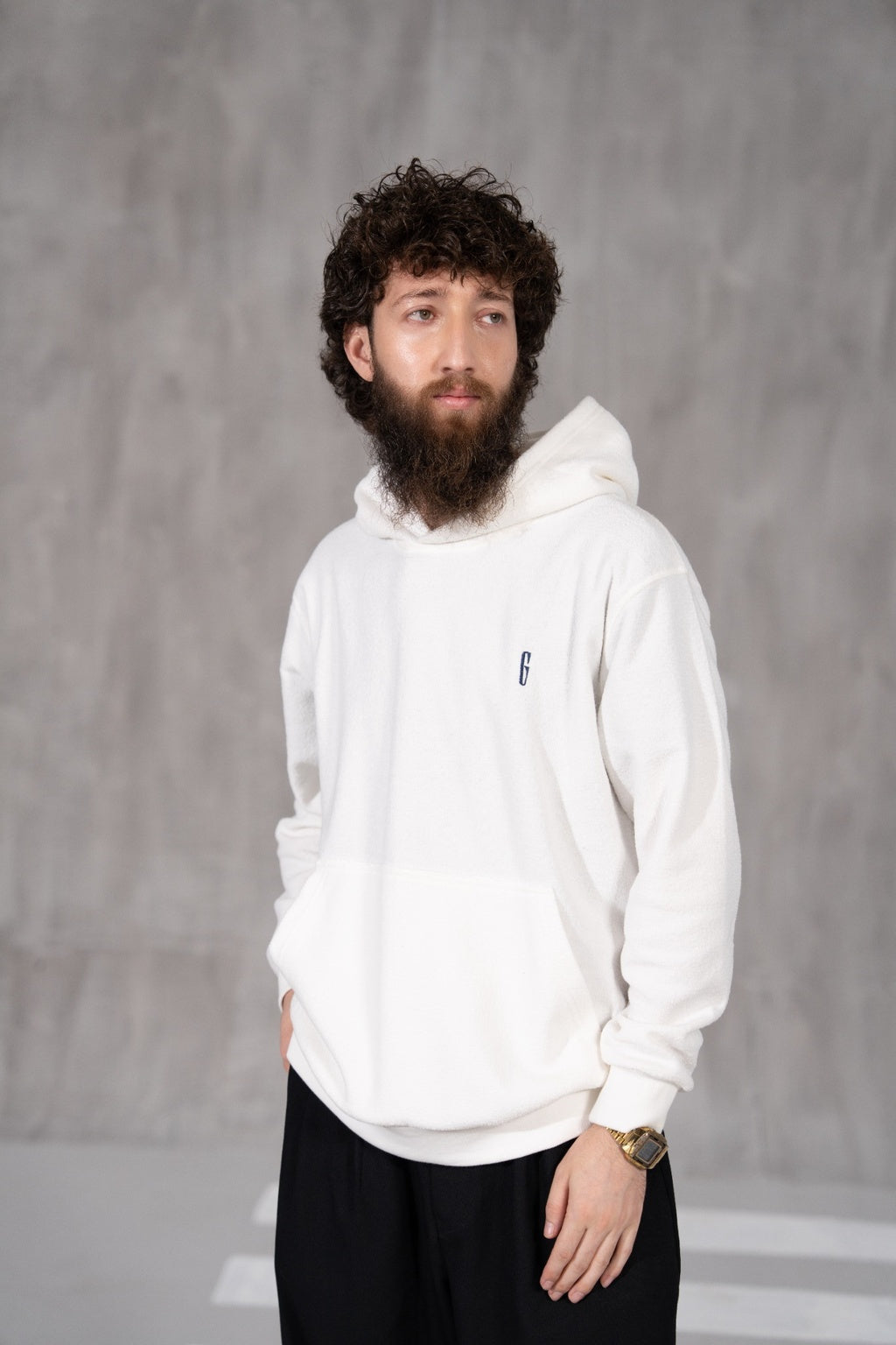 BASIC FLEECE HOODIE