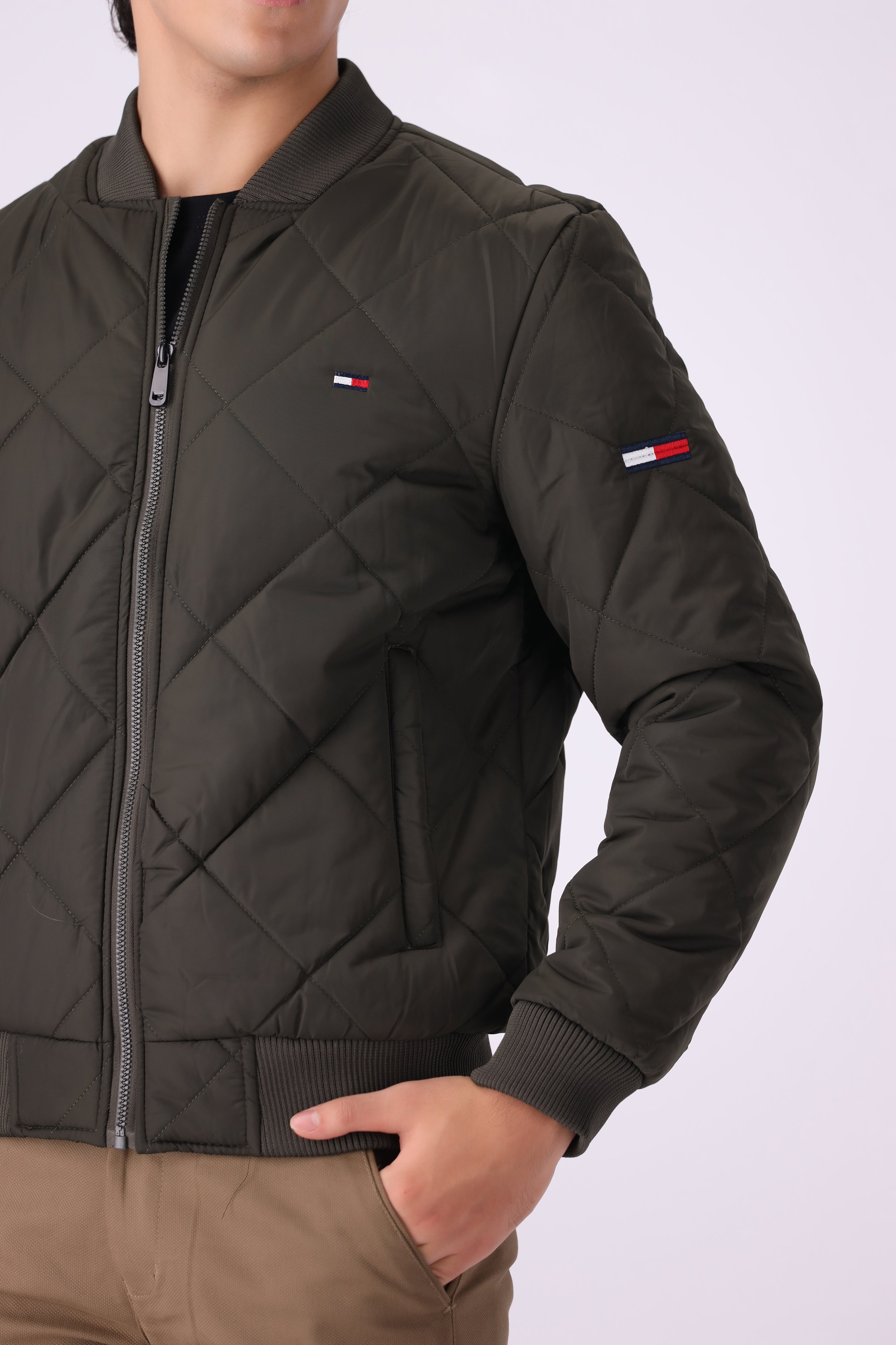 D-GREEN JACKET PARASHOOT (JY8)