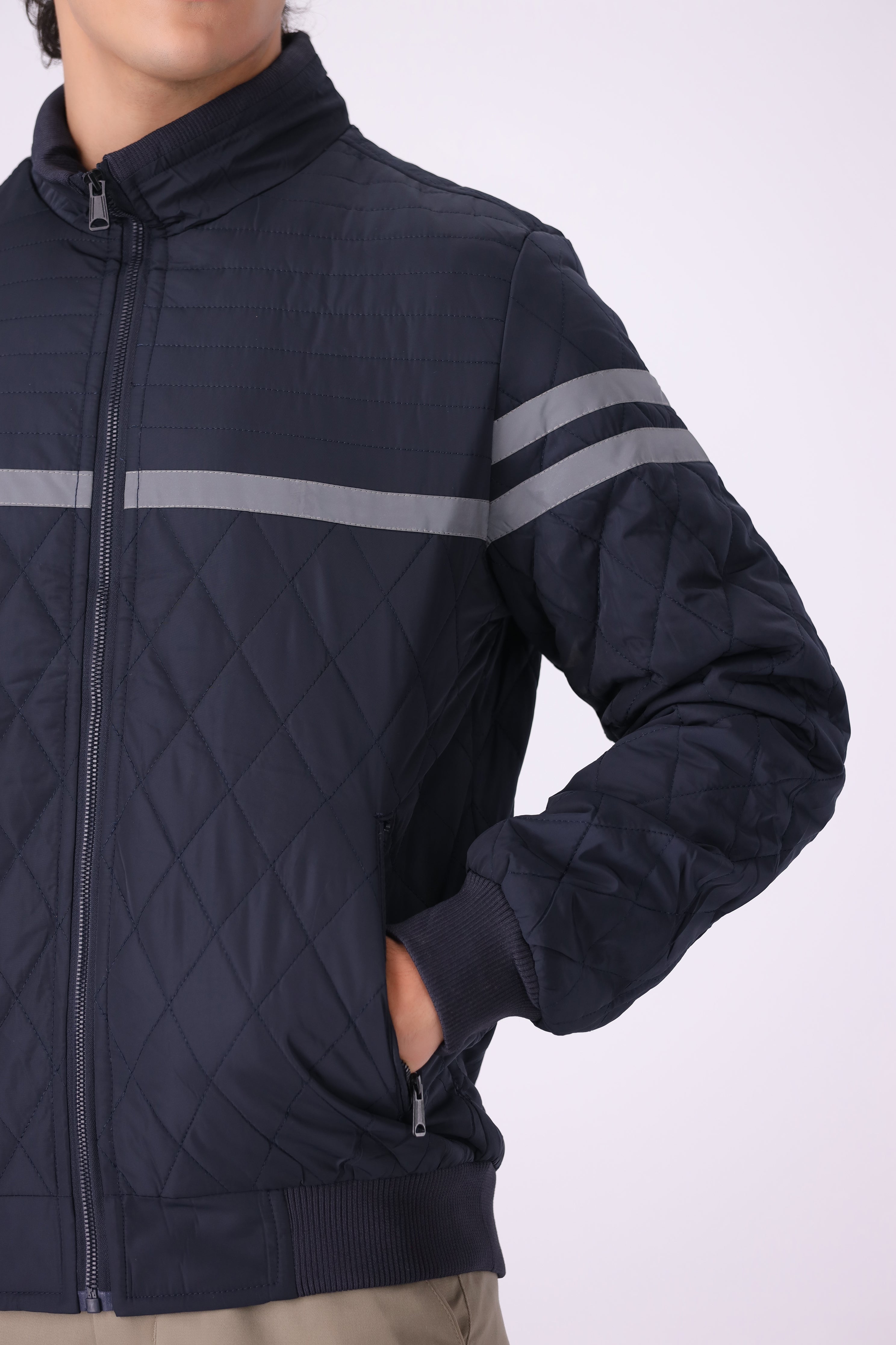 NAVY JACKET PARASHOOT (2380)