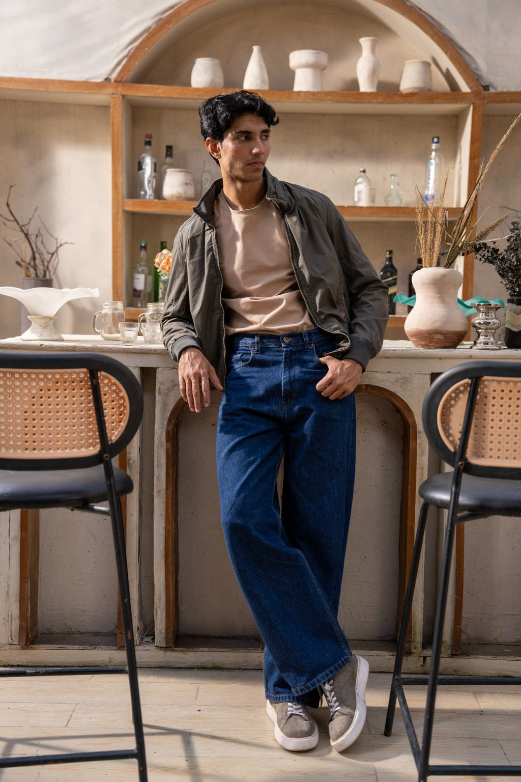 OLIVE UTILITY JACKET