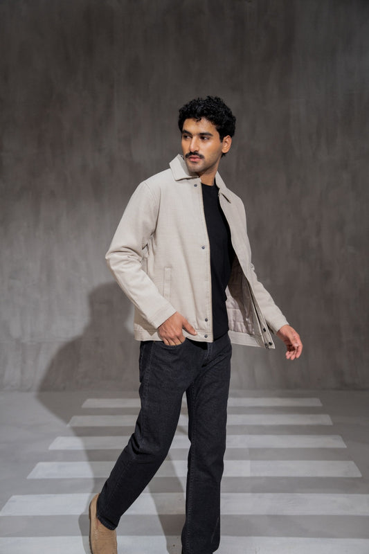 MINIMAL TEXTURED JACKET