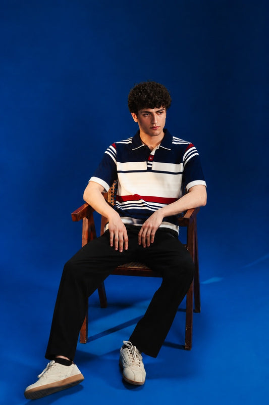 Textured Polo Shirt