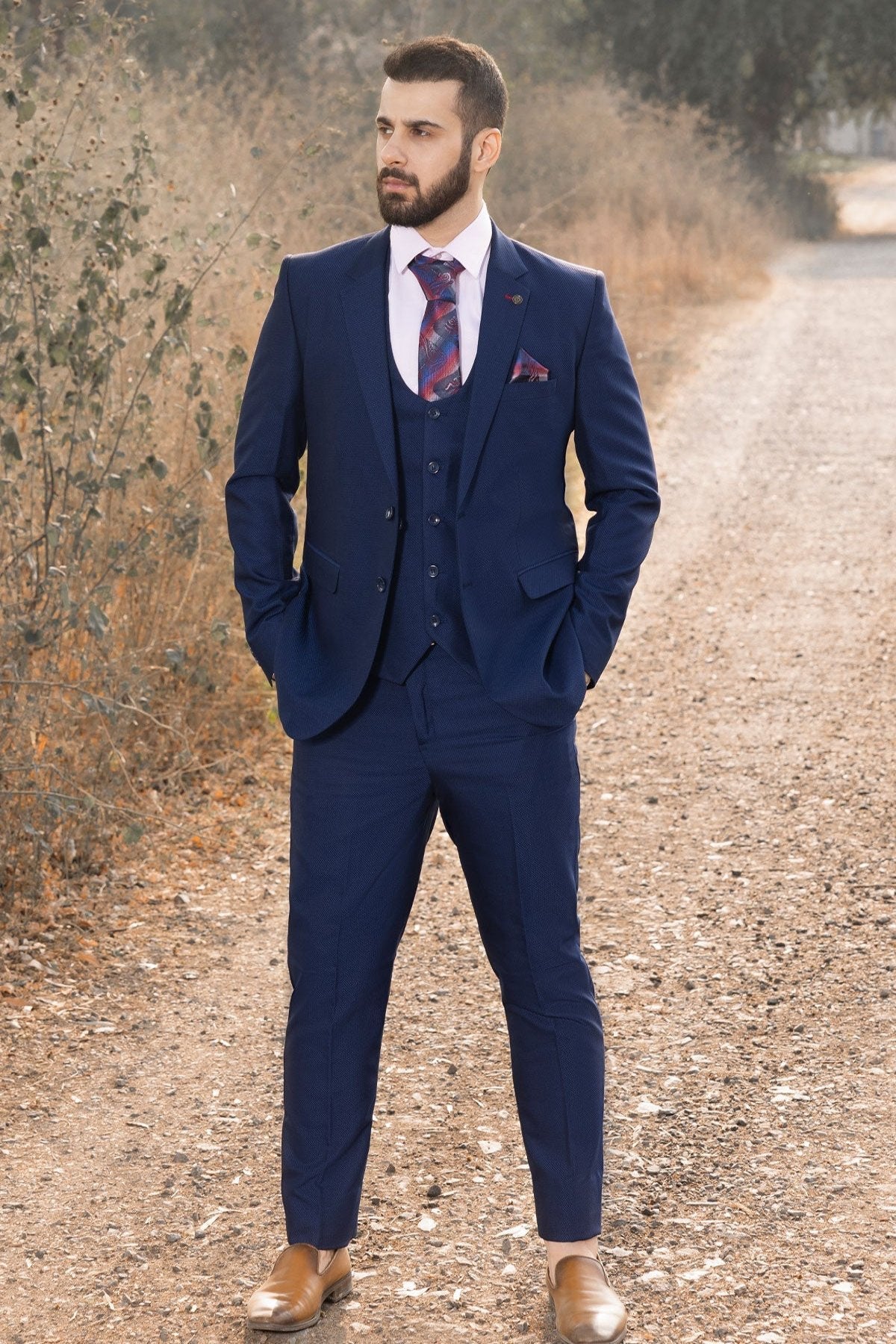 Mens 3 Piece Suit (S19)