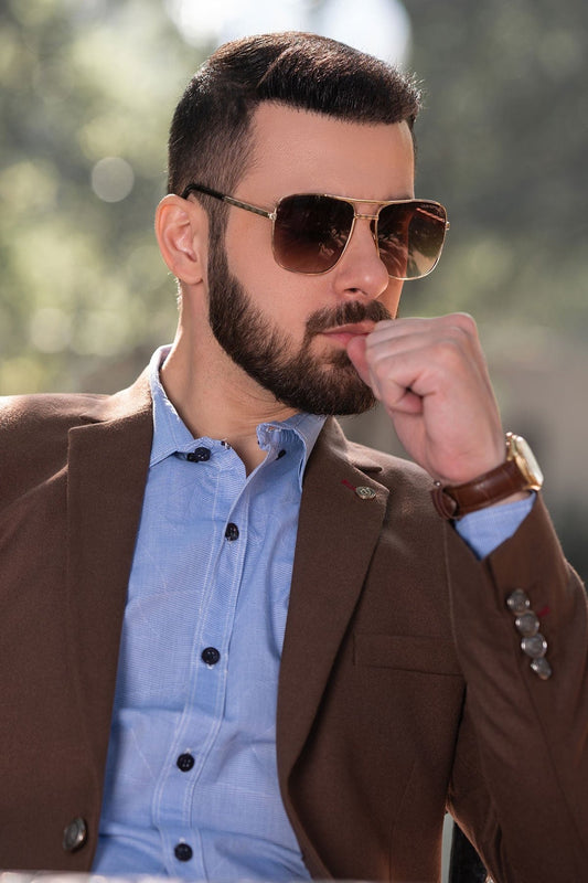 Mens Casual Coat (48_1044) C01