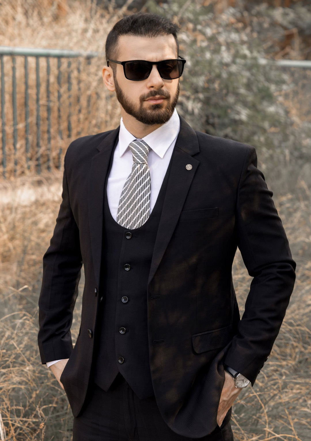 Mens 3 Piece Suit (S09)