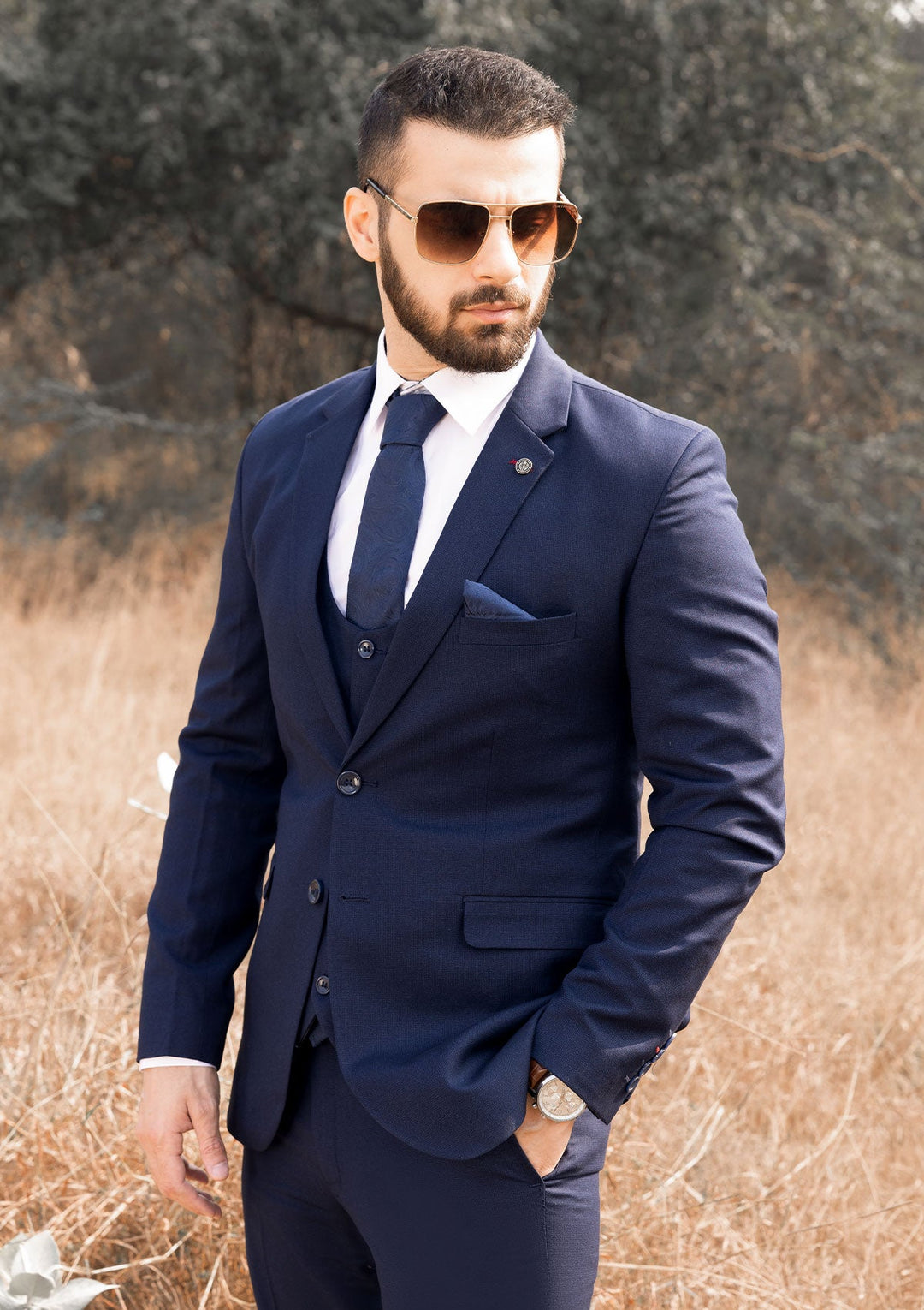 Mens 3 Piece Suit (S01)