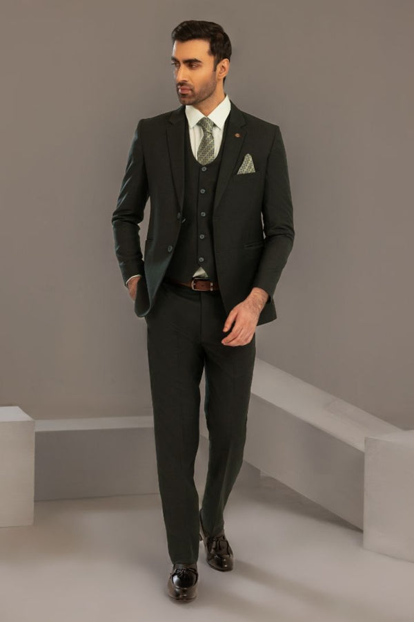 D-GREEN DESIGNER 3 PIECE SUIT S51